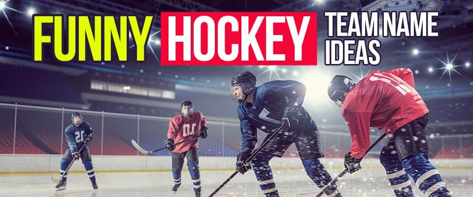 10 Wacky Beer League Hockey Logos and Team Names